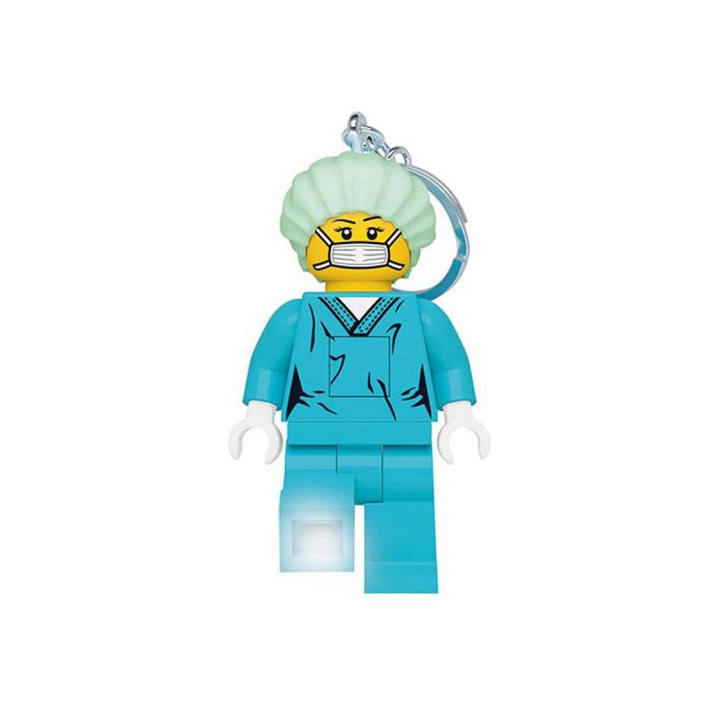 LEGO® EUROMIC - Sebész világítós kulcstartó (LGL-KE178)