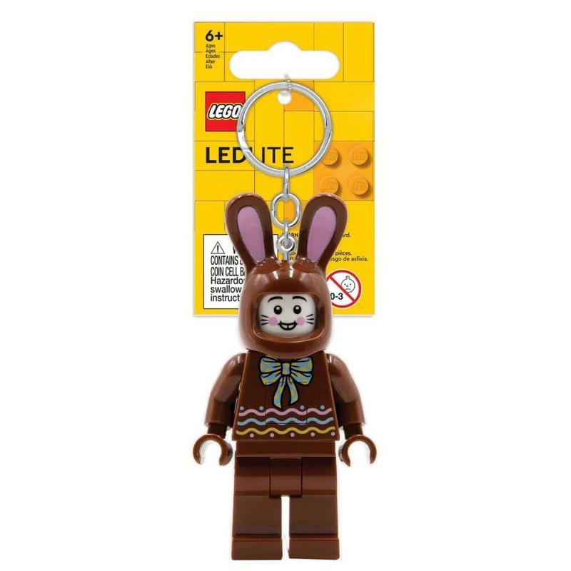 LEGO® EUROMIC - Csokoládé húsvéti nyuszi világítós kulcstartó (LGL-KE180H)