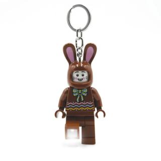 LEGO® EUROMIC - Csokoládé húsvéti nyuszi világítós kulcstartó (LGL-KE180H)