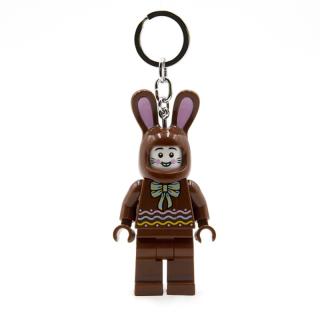 LEGO® EUROMIC - Csokoládé húsvéti nyuszi világítós kulcstartó (LGL-KE180H)