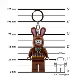LEGO® EUROMIC - Csokoládé húsvéti nyuszi világítós kulcstartó (LGL-KE180H)