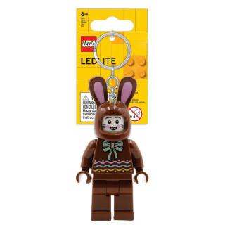 LEGO® EUROMIC - Csokoládé húsvéti nyuszi világítós kulcstartó (LGL-KE180H)