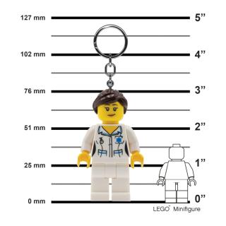 LEGO® EUROMIC - Nővér világítós kulcstartó (LGL-KE186H)