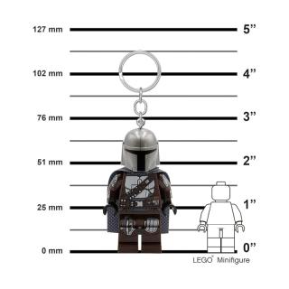 LEGO® EUROMIC - Star Wars Mandalorian 2. világítós kulcstartó (LGL-KE187H) 