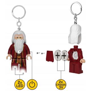 LEGO® EUROMIC - Harry Potter világítós kulcstartó - Dumbledore (LGL-KE197H)