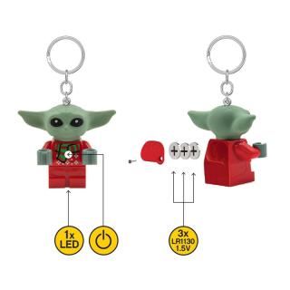 LEGO® EUROMIC - Star Wars világítós kulcstartó - Grogu™ pulcsiban (LGL-KE208AH)