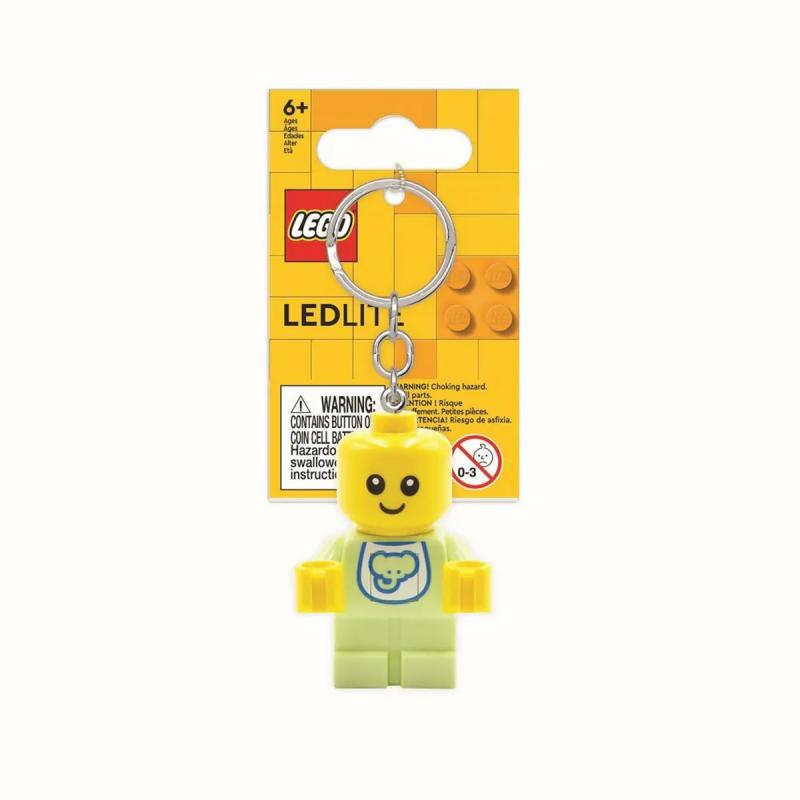 LEGO® EUROMIC - Baba világítós kulcstartó (LGL-KE209H) 