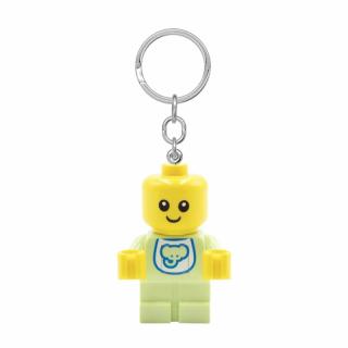 LEGO® EUROMIC - Baba világítós kulcstartó (LGL-KE209H) 