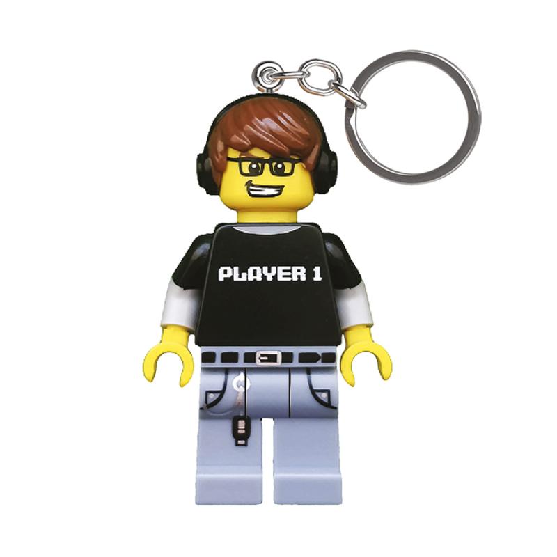 LEGO® EUROMIC - Videojátékos fiú világítós kulcstartó (LGL-KE217H)