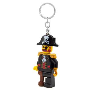 LEGO® EUROMIC - Pirates világítós kulcstartó - Kalóz kaptiány (LGL-KE23H)