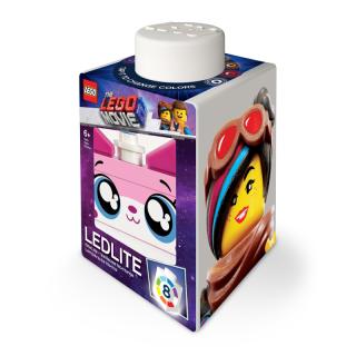 LEGO® EUROMIC - Lego Movie 2 - 1x1 szilikon kocka lámpa - lányok (LGL-LP21)