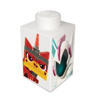 LEGO® EUROMIC - Lego Movie 2 - 1x1 szilikon kocka lámpa - lányok (LGL-LP21)