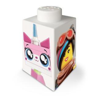 LEGO® EUROMIC - Lego Movie 2 - 1x1 szilikon kocka lámpa - lányok (LGL-LP21)
