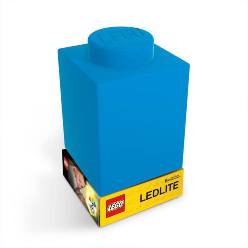 LEGO® EUROMIC - Iconic 1x1 szilikon kocka lámpa - kék (LGL-LP37)