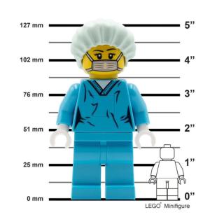 LEGO® EUROMIC - Iconic női sebész zseblámpa (LGL-TO45H)