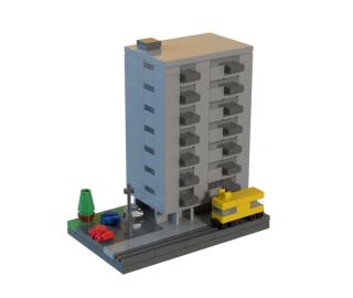 MOCverzum - Panelház (MOC202518)