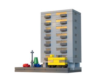 MOCverzum - Panelház (MOC202518)