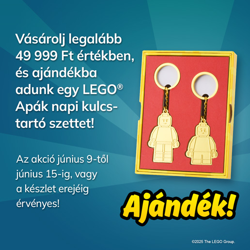 LEGO® Apák napi kulcstartó (LAK) akció!
