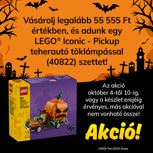 LEGO Iconic - Pickup teherautó töklámpással (40822) akció!