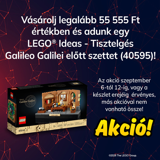 LEGO® Special Edition Sets - Tisztelgés Galileo Galilei előtt (40595) akció!