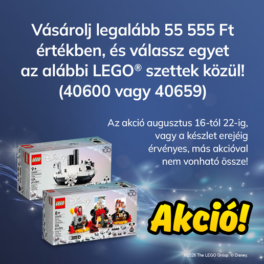 Válassz egyet a 2 féle exkluzív ajándék közül akció!