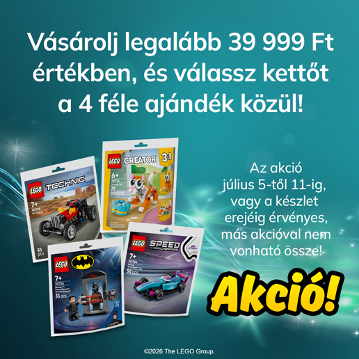 Válassz kettőt a 4 féle ajándék közül akció!