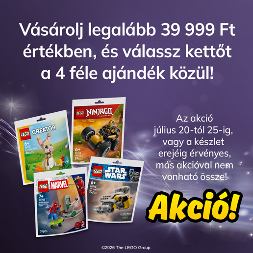 Válassz most kettőt a 4 féle ajándék közül akció!